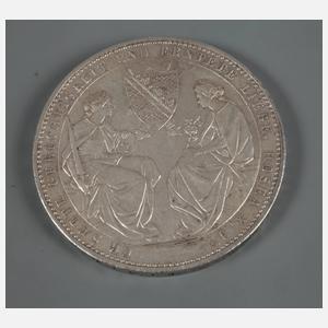 Doppeltaler Sachsen 1854