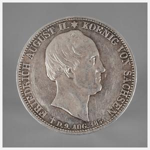 Doppeltaler Sachsen 1854