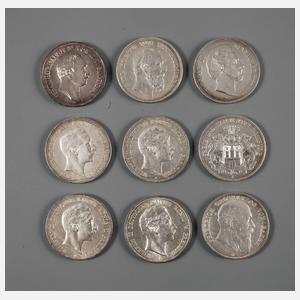 Konvolut 5 Mark Kaiserreich