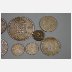 Konvolut Münzen und Medaillen