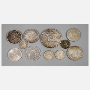 Konvolut Münzen und Medaillen