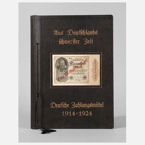 Sammlung Geldscheine Inflationszeit