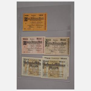 Notgeld der Stadt Greiz