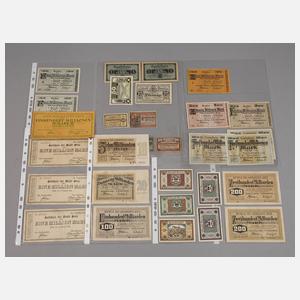 Notgeld der Stadt Greiz