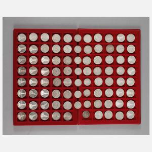 Großes Konvolut Reichsmark