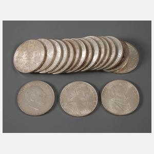 Konvolut 25-Schilling Österreich