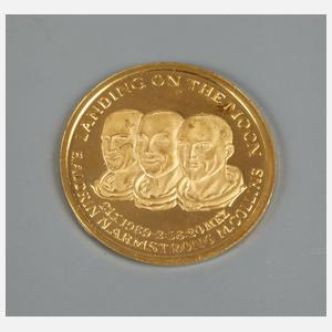 Gedenkprägung Mondlandung