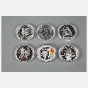 Konvolut Sportprägungen