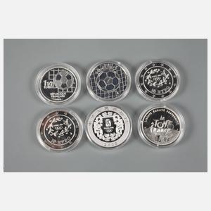 Konvolut Sportprägungen