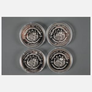 Konvolut 20 Dollar Liberia