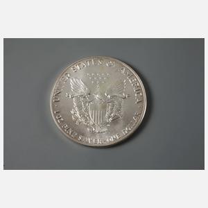 Konvolut One-US-Dollar Liberty