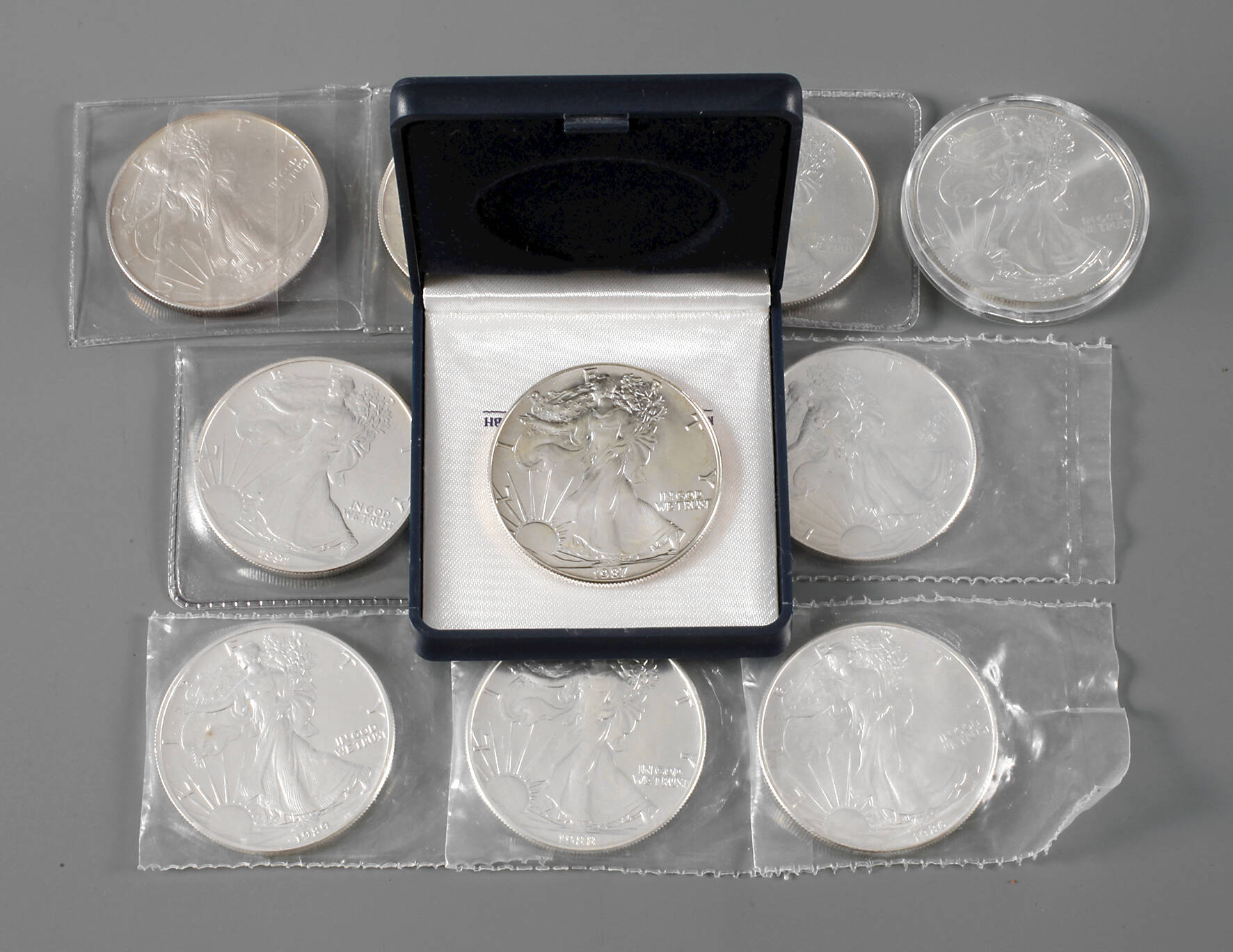 Konvolut One-US-Dollar Liberty