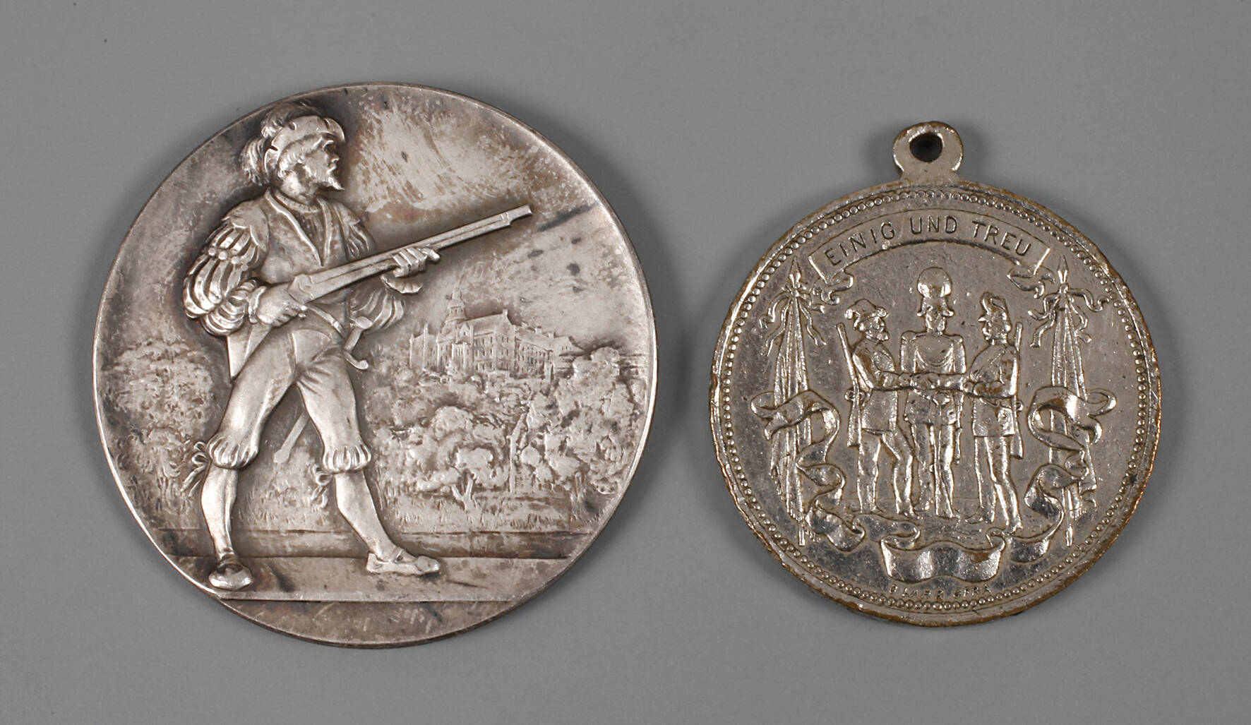 Zwei Schützenmedaillen Gera
