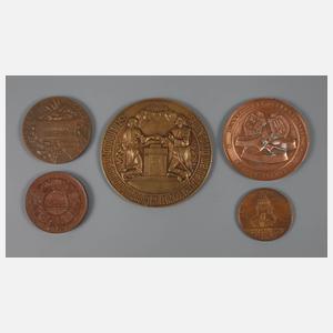 Konvolut Medaillen