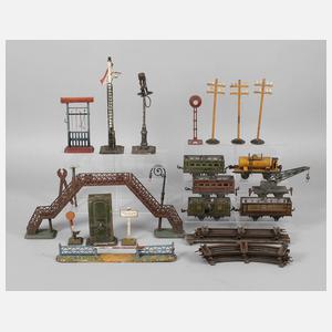 Eisenbahnkonvolut für Bastler