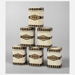 Vorratsdosen für Puppenküche