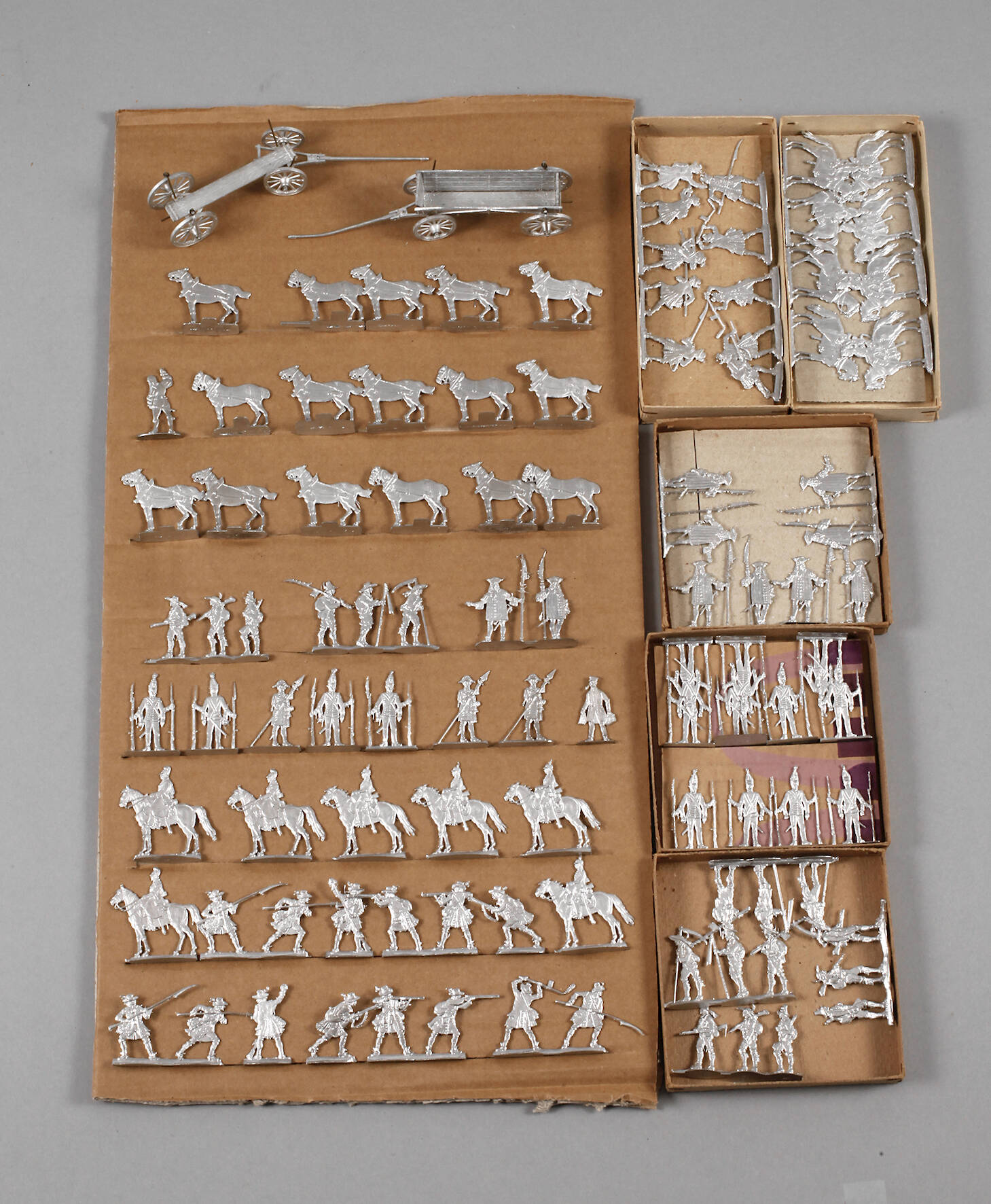 Konvolut Berliner Zinnfiguren Militärgeschichte