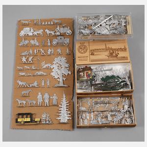 Konvolut Berliner Zinnfiguren Kulturgeschichte