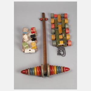 Drei Entwicklungsspielzeuge USA