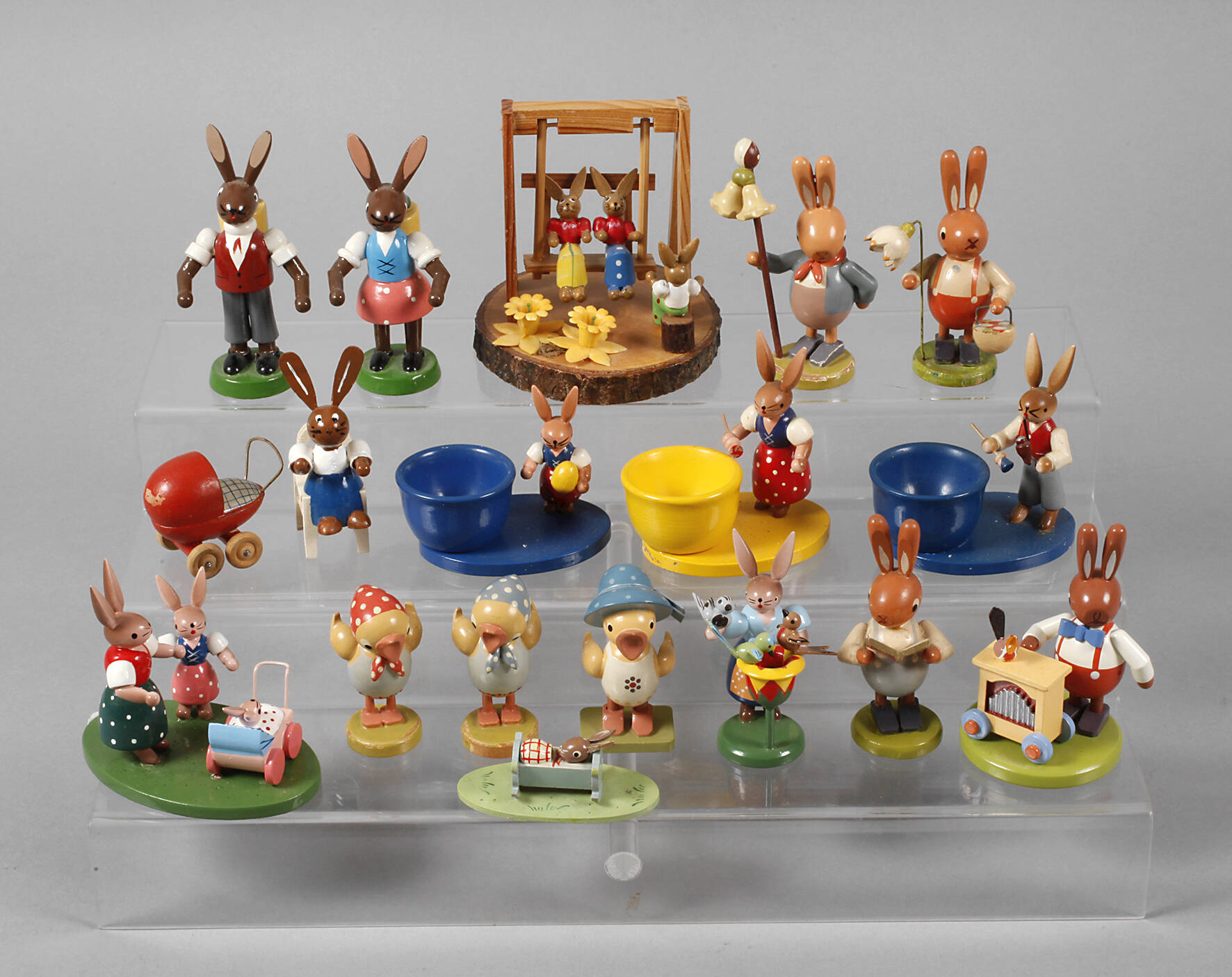 Österliche Aufstellfiguren Erzgebirge