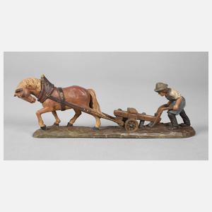 Figürliche Schnitzerei Erzgebirge