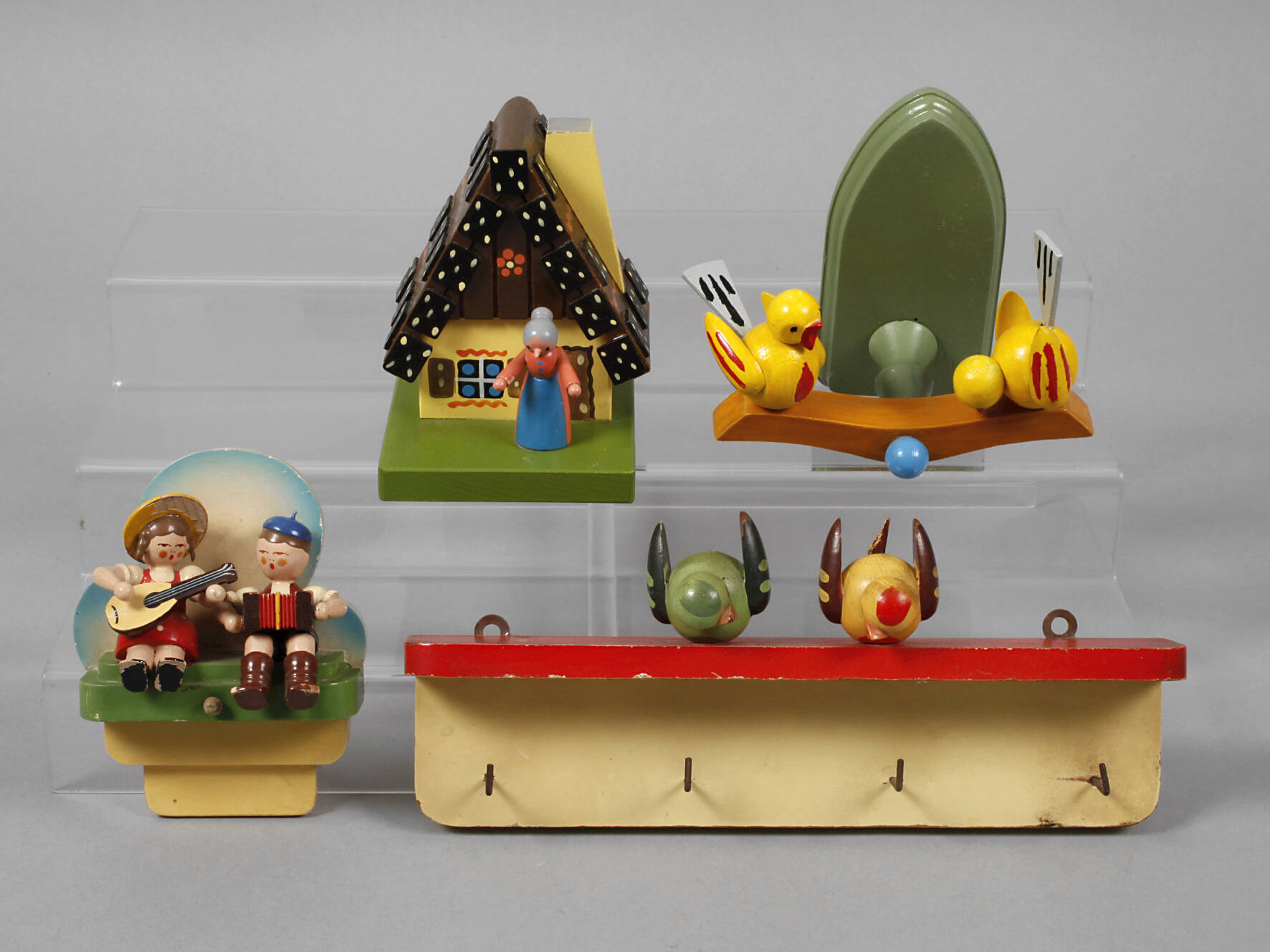 Vier Teile Erzgebirge