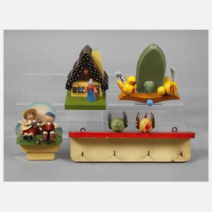 Vier Teile Erzgebirge