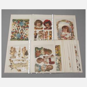 Sammlung Oblaten-Bogen