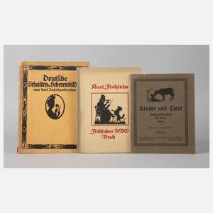 Konvolut Schattenbilderbücher