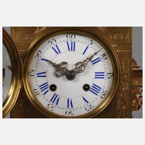 Außergewöhnliche Tischuhr Historismus