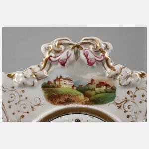 Porzellanschilderuhr