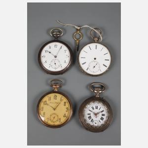 Konvolut Taschenuhren