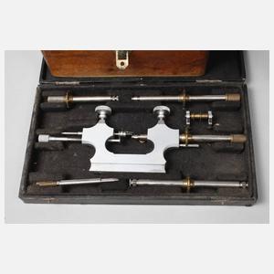 Drei Teile Uhrmacherwerkzeug