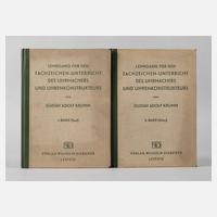 Zwei Bände Uhrmacherliteratur111