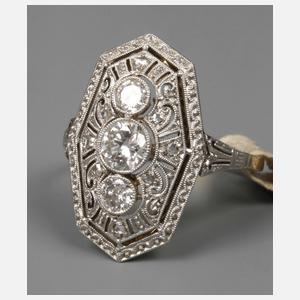 Damenring mit Brillanten