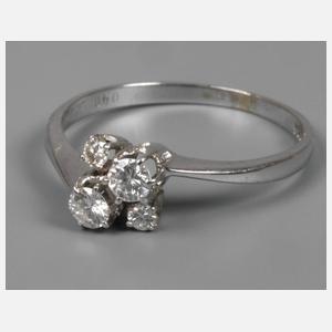 Damenring mit Brillanten