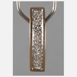 Anhänger mit Diamanten