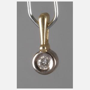 Anhänger mit Brillant