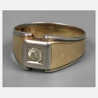 Herrenring mit Diamant111