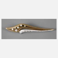 Brosche mit Steinbesatz111