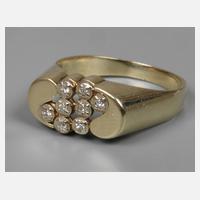 Damenring mit Diamanten111