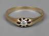 Damenring mit Brillant