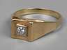 Herrenring mit Brillant