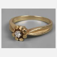 Damenring mit Brillant111