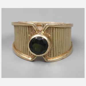 Damenring mit Saphir