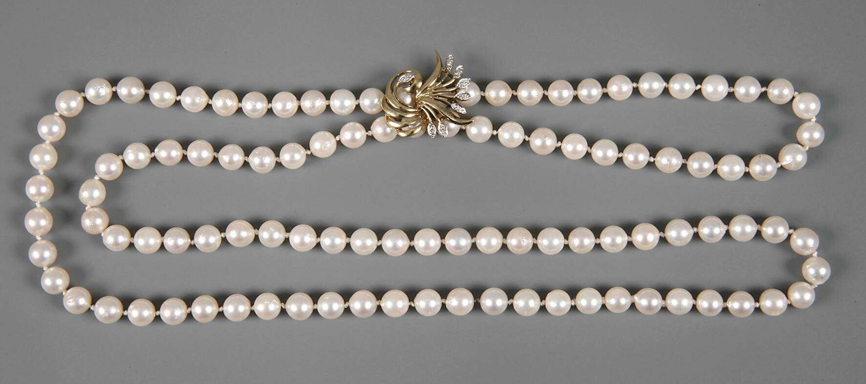 Perlenkette mit Clip