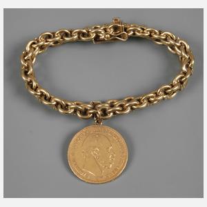 Armband mit Münze