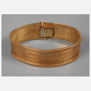Breites Goldarmband