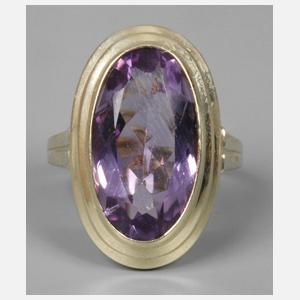 Damenring mit Amethyst