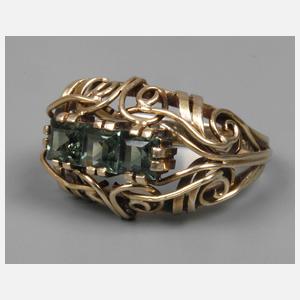 Damenring mit Turmalinen